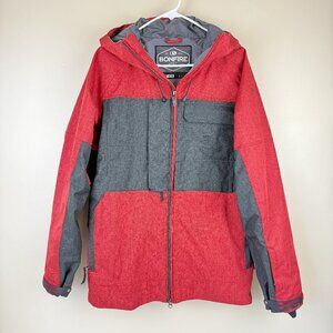 🏂 Bonfire Men’s Snowboard Ski Jacket – Red & Gray | Size SP